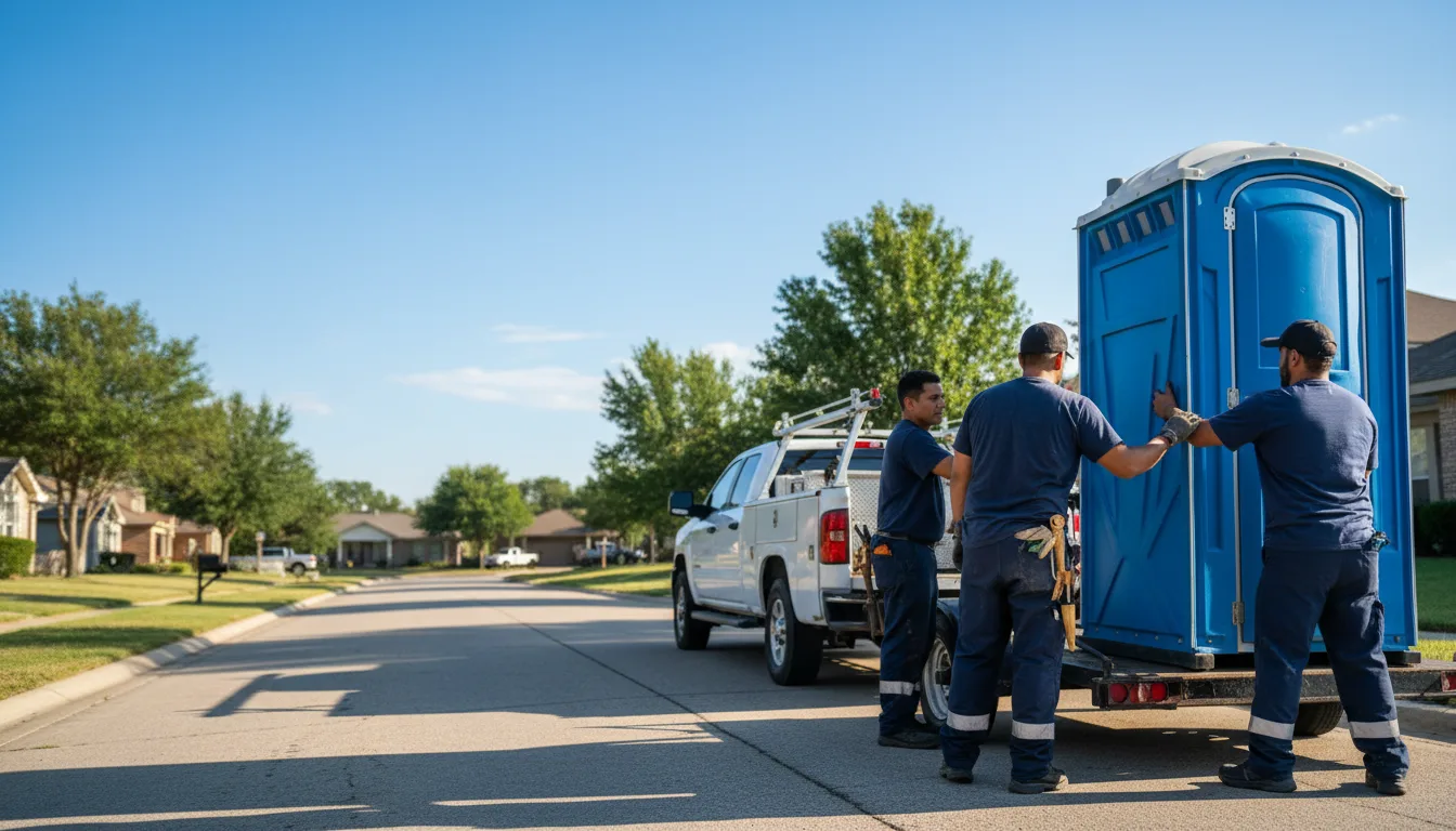 Portable Toilet Rental in Mechanicsville, IA near me